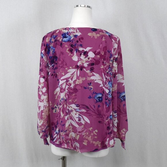 JM Collection Blouse Size Large - Picture 4 of 8